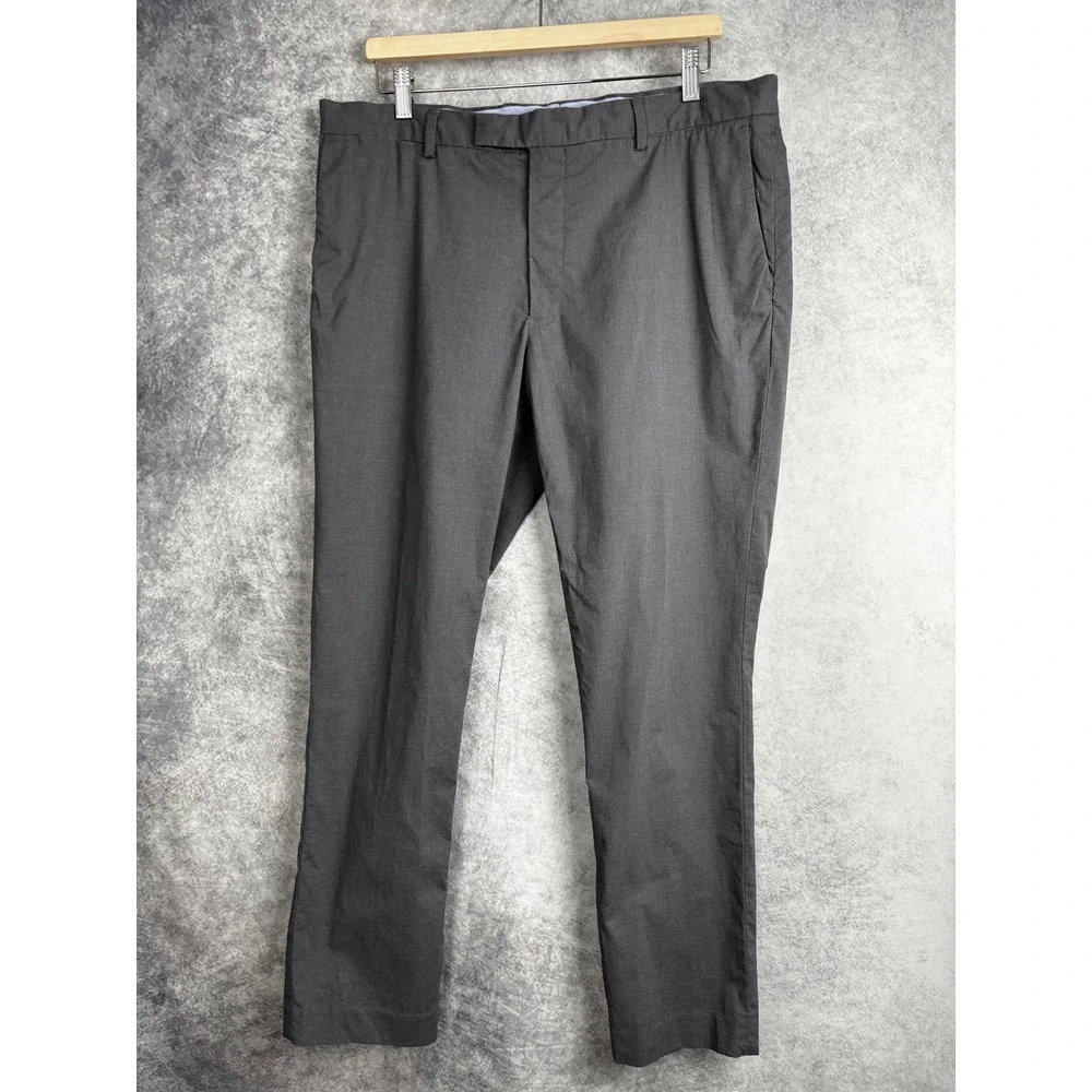 Polo Ralph Lauren Men's Gray Slim Fit Flat Front Dress Pants Size 36x30